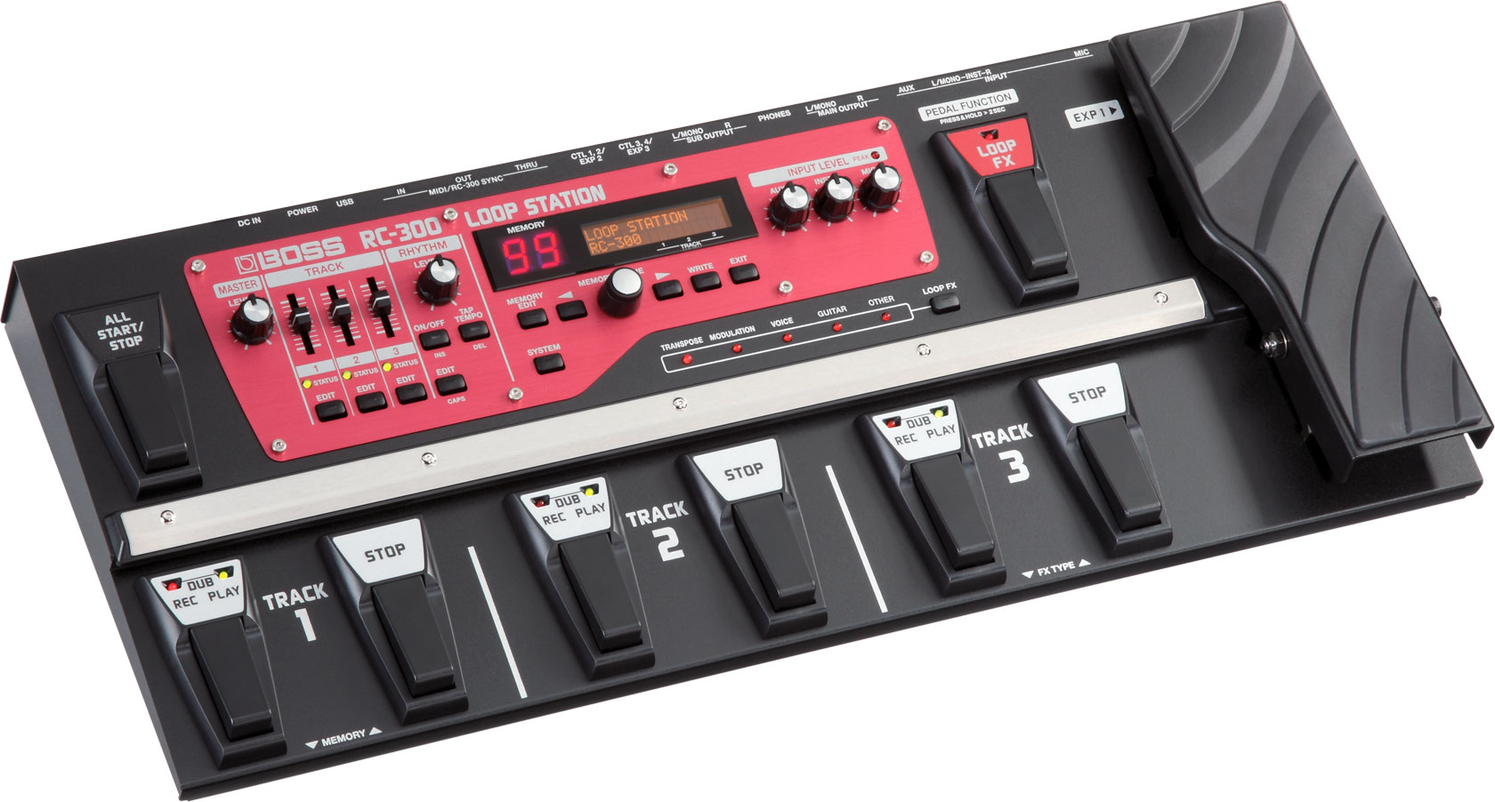 BOSS RC-300 ループステーション ルーパー 新登場 - ギター