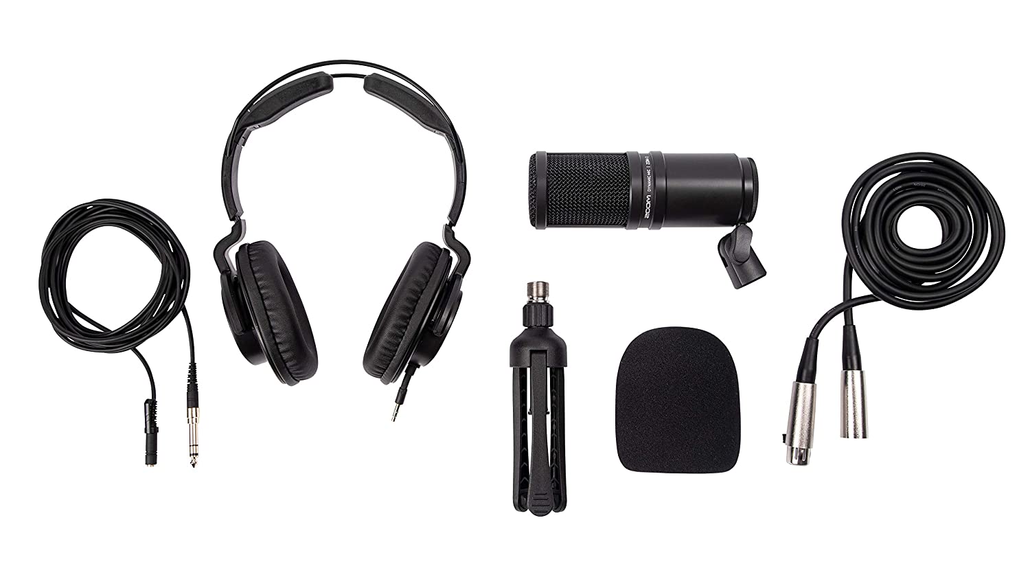 Zoom ZDM-1 Podcast Mic Pack, Podcast Dynamic Microphone